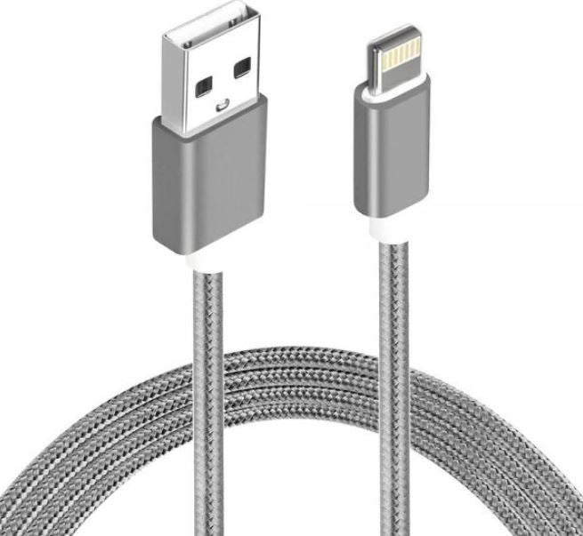 Astrotek 2m USB Lightning Data Sync Charger Grey White Color Cable for iPhone 7S 7 Plus 6S 6 Plus 5 5S iPad Air Mini iPod Astrotek 2m USB Lightning Data Sync Charger Grey White Color Cable for iPhone 7S 7 Plus 6S 6 Plus 5 5S iPad Air Mini iPod
